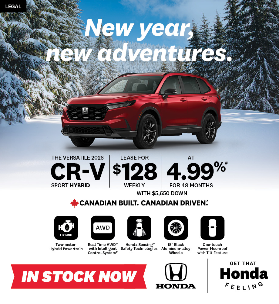 Bring Home a Honda – 2026 CR-V Sport Hybrid